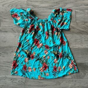 Southern stitch off the shoulder dress